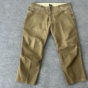 Kuhl Pants Mens 40x32 Brown Legendary Relaxed Stretch Outdoor Workwear Khakis